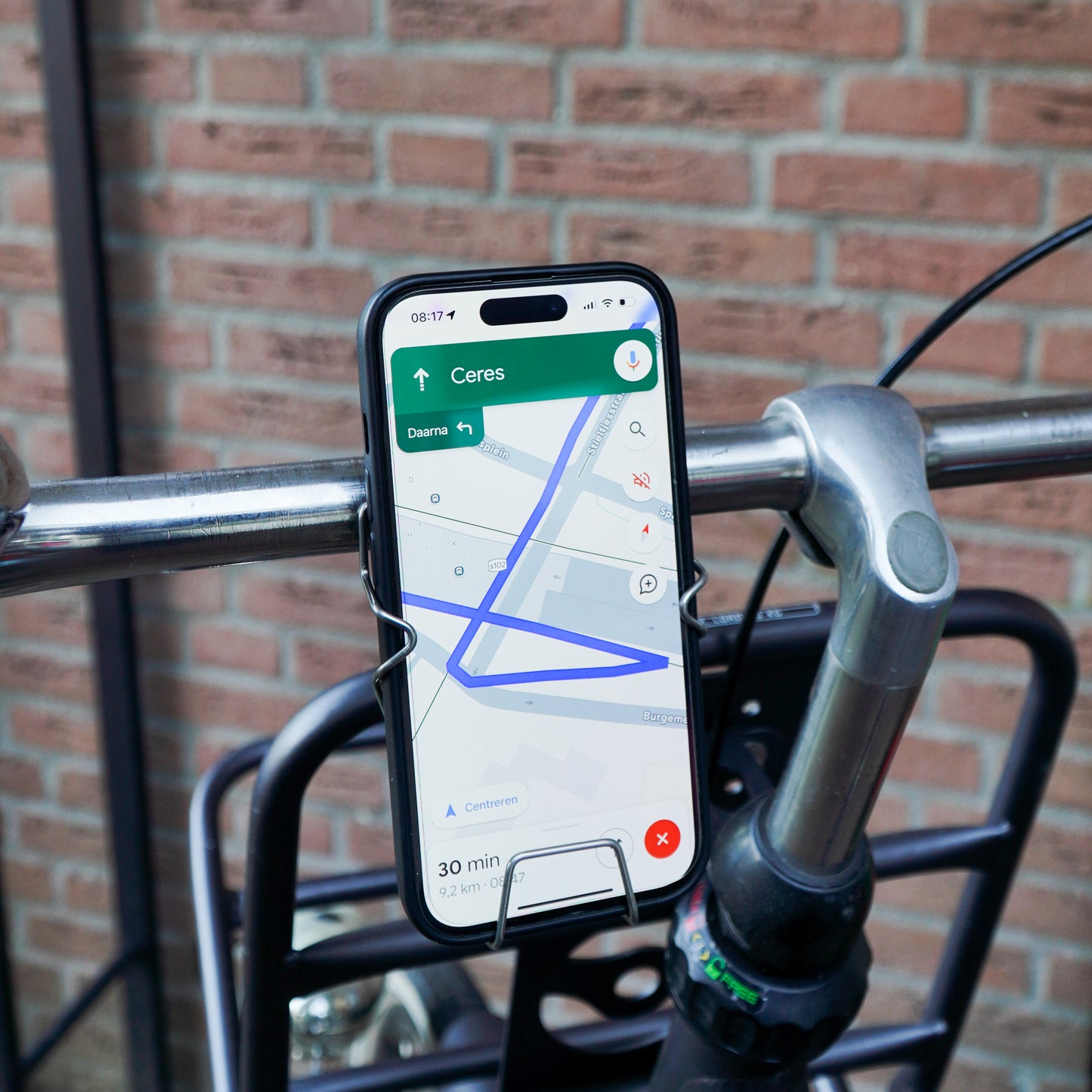 telefoonhouder fiets