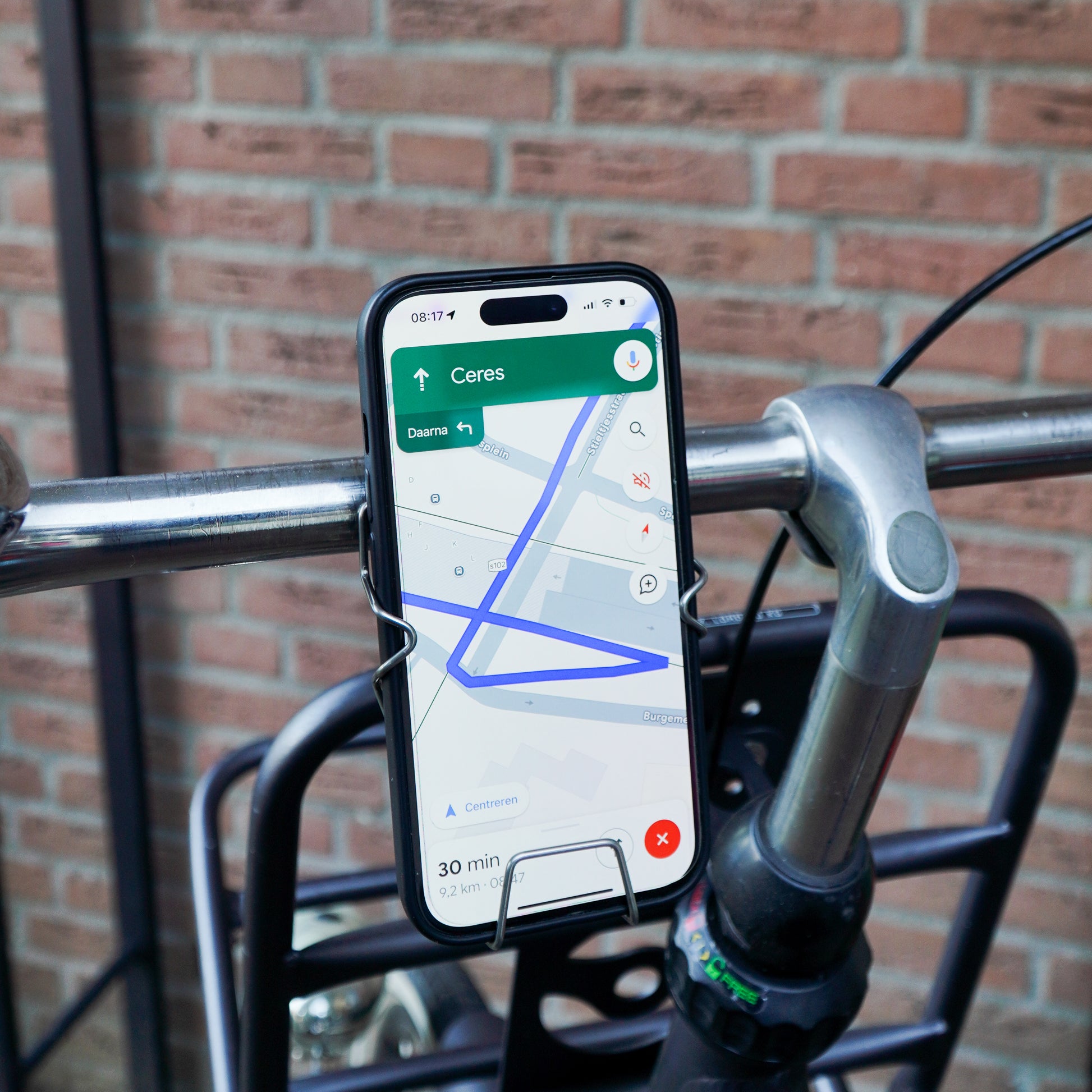 telefoonhouder fiets