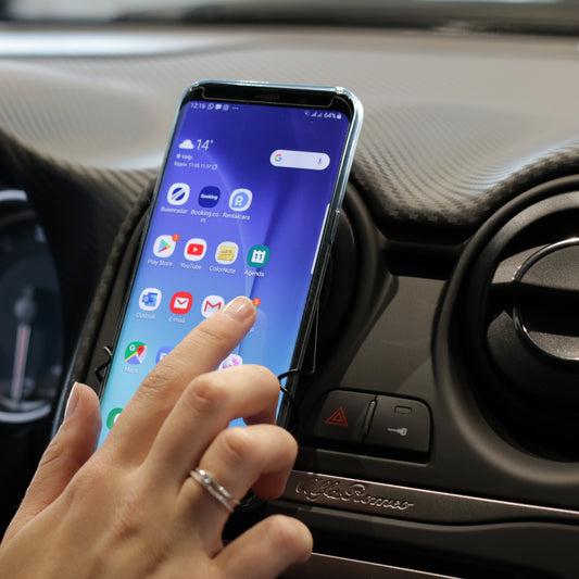 Smartphonehouder 2 kleppen ventilatie